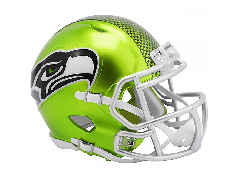 Seattle Seahawks NFL Football Mini Helm SPEED ALT FLASH