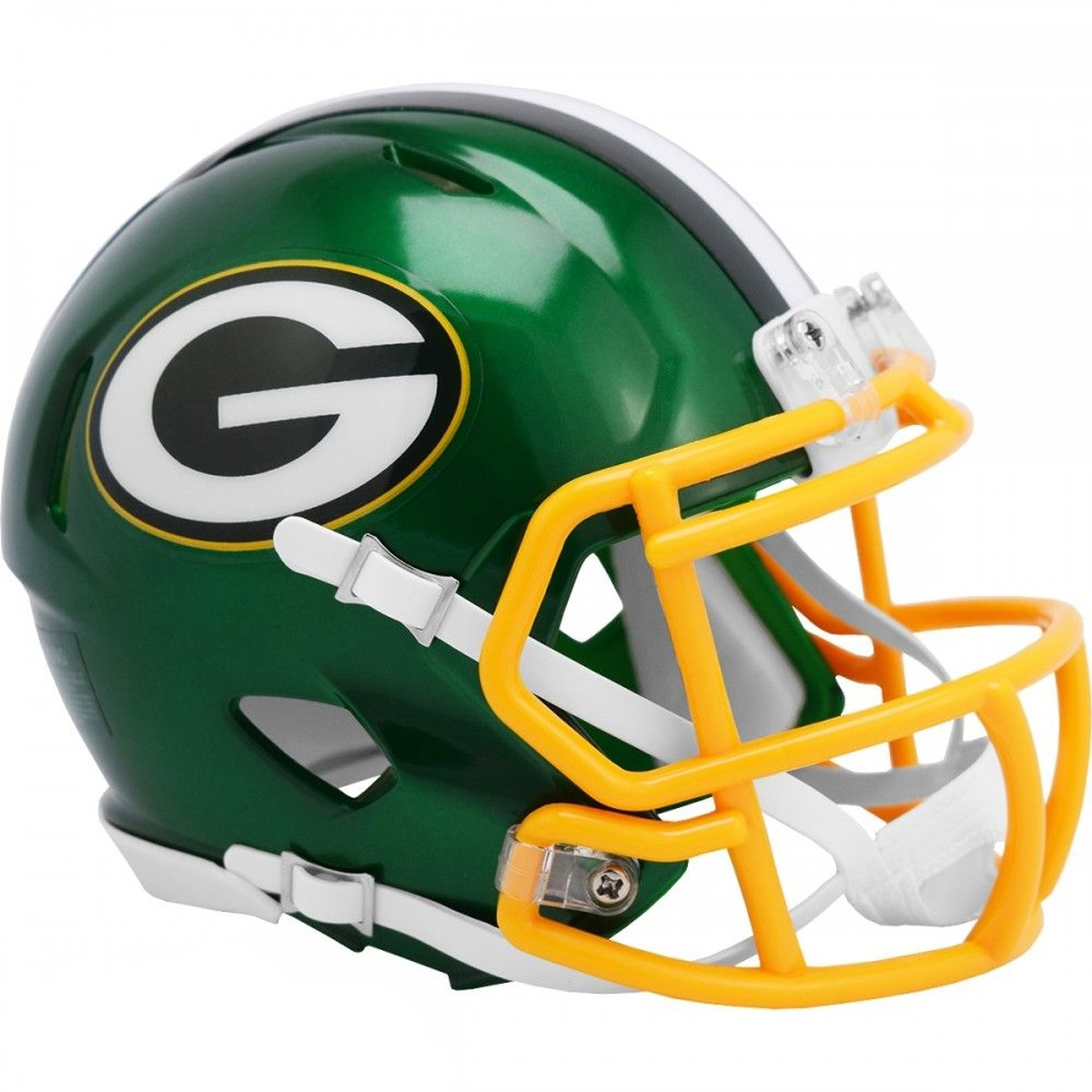 Green Bay Packers ALT NFL Helm Mini Football SPEED FLASH