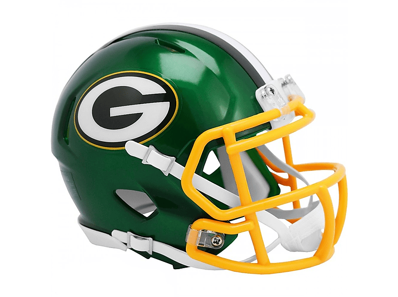 Green Bay Packers NFL Football Mini Helm SPEED ALT FLASH