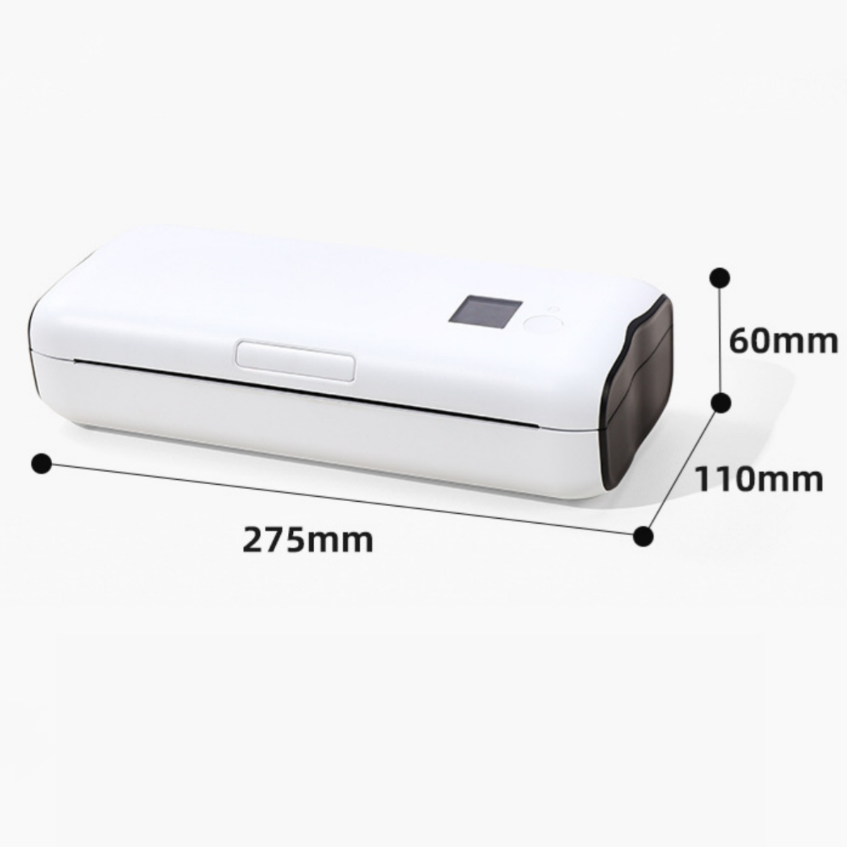 Home SHAOKE Thermodrucker Drucker Büro Thermopapierdrucker Bluetooth Thermopapier Handy Mini A4