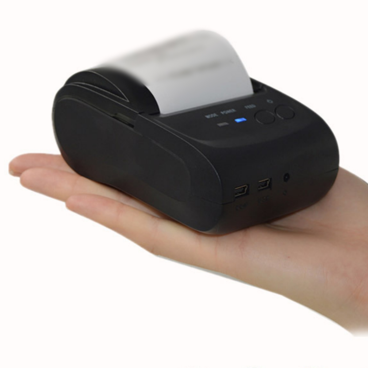 SHAOKE 58mm Bluetooth Tragbarer Thermodrucker Kabelloser Thermopapier Drucker Thermopapierdrucker