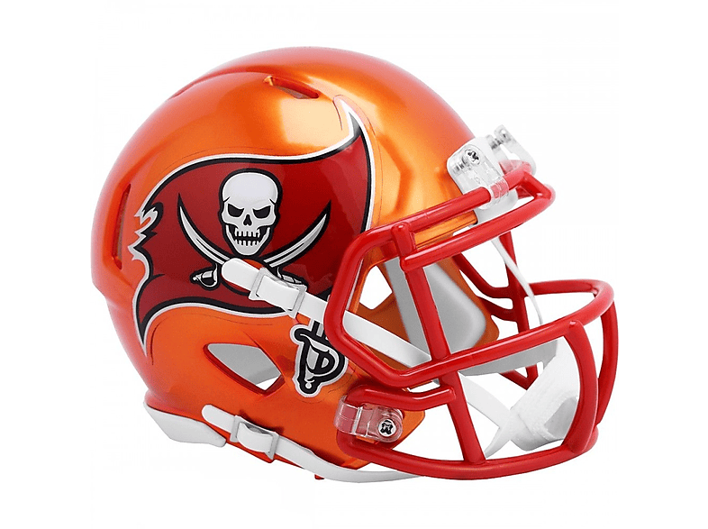 Mini NFL Football ALT SPEED Bay Tampa Buccaneers Helm FLASH
