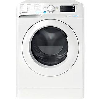 Lavadora secadora - INDESIT BDE764359WSPT, 7 kg + 7 kg, Blanco