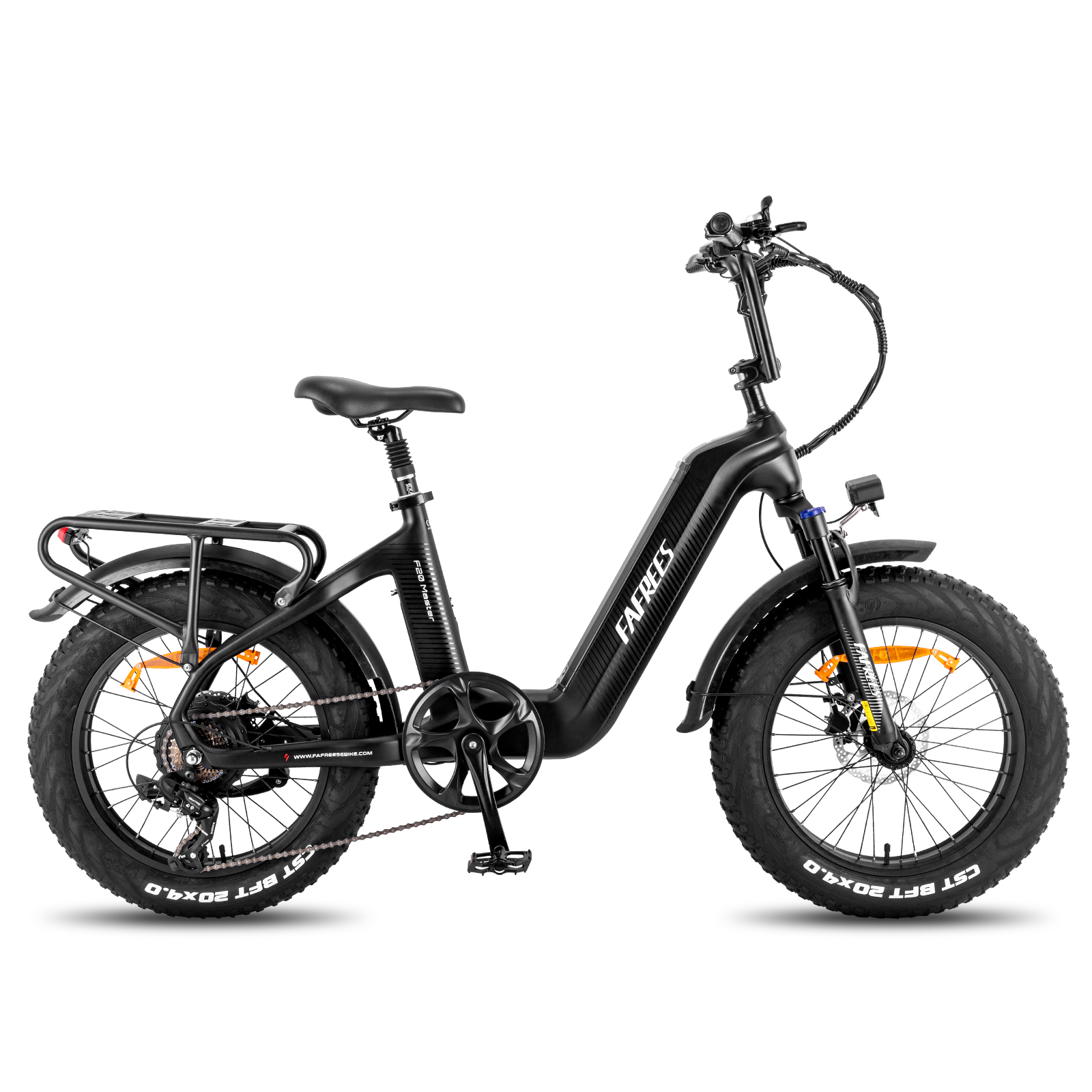 FAFREES (Laufradgröße: Unisex-Rad, All Bike Terrain E-bike Zoll, 20 Schwarz) (ATB)