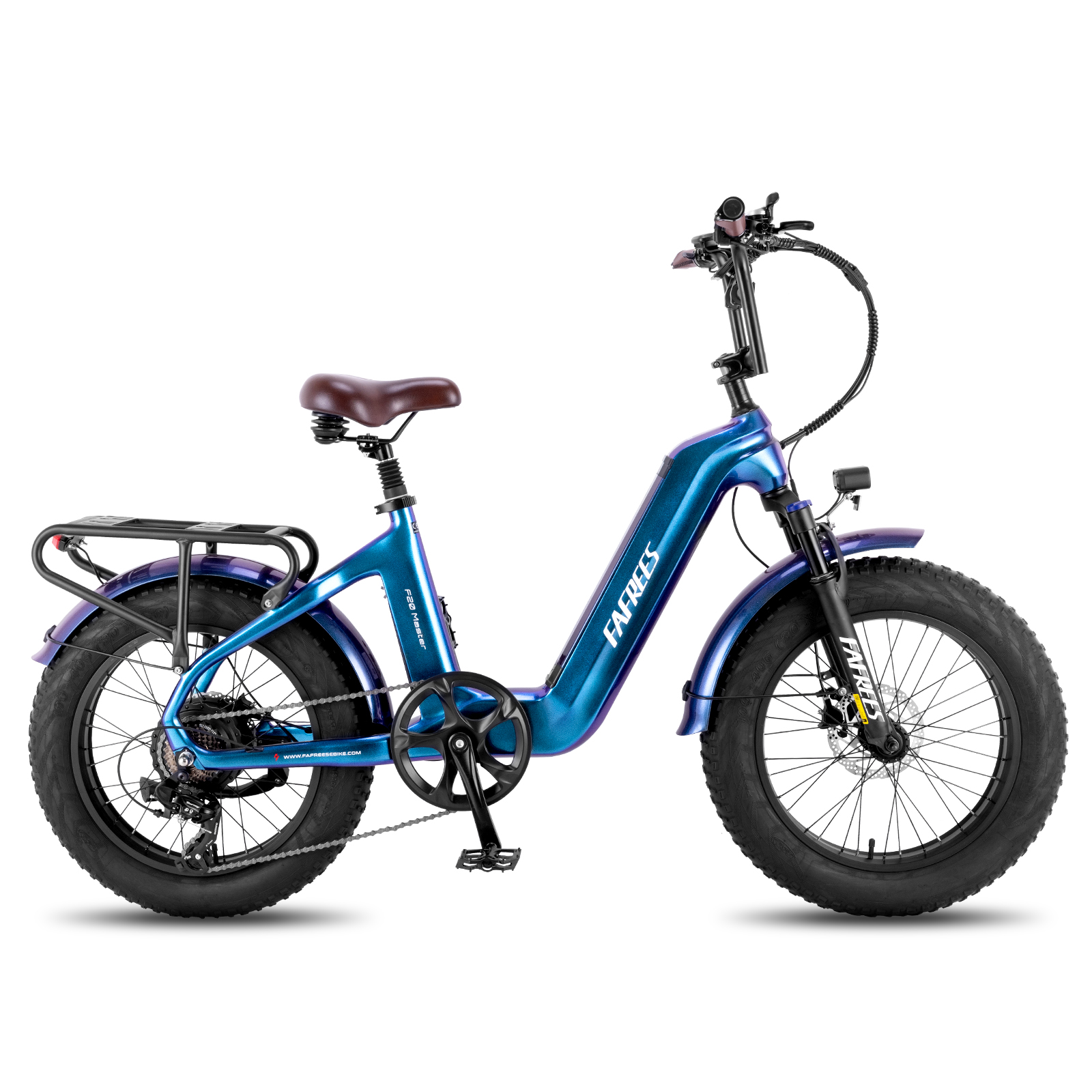 FAFREES E-bike All Terrain (Laufradgröße: Zoll, Bike Unisex-Rad, 20 Schwarz) (ATB)