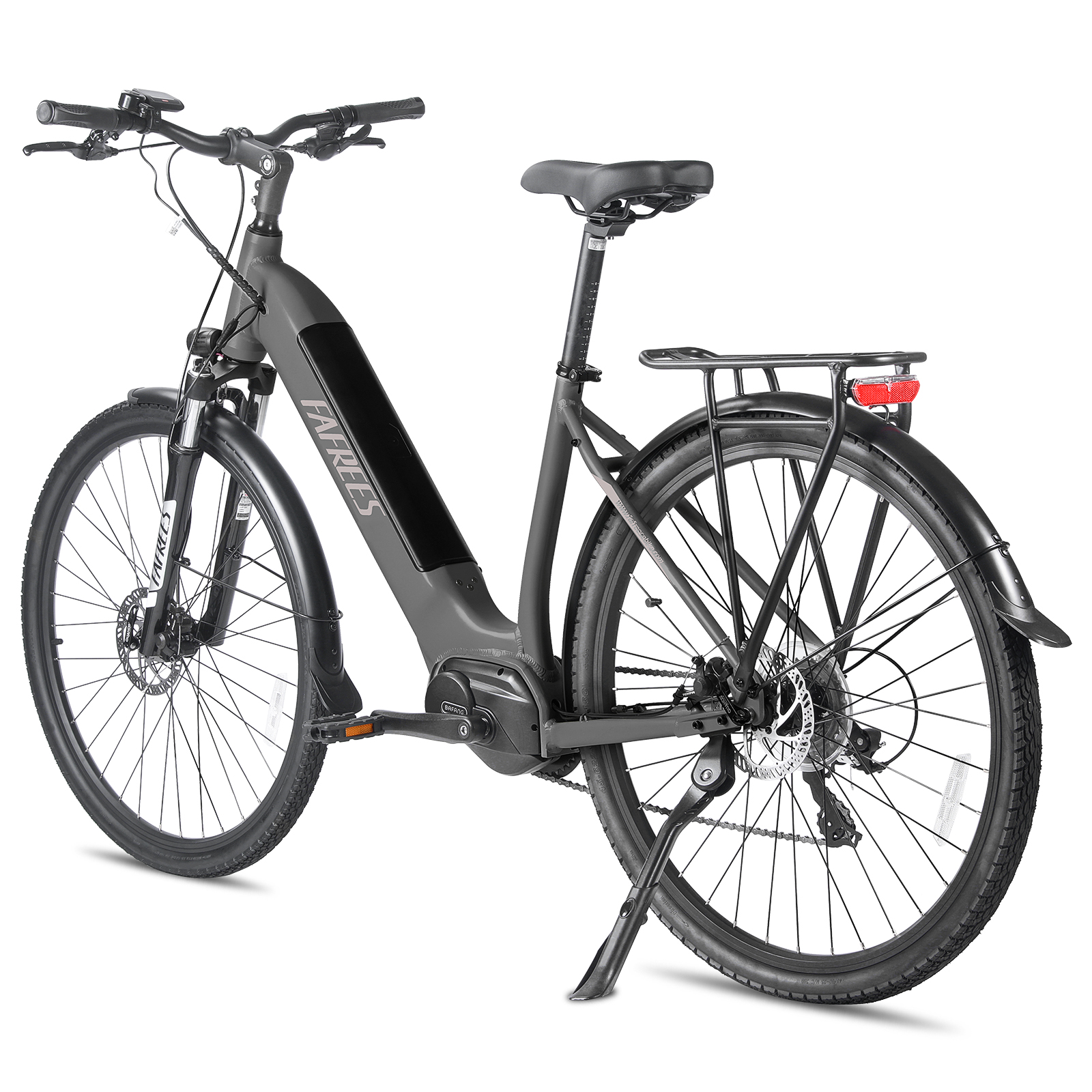 E-bike (Laufradgröße: Terrain 20 (ATB) FAFREES All Bike grau) Zoll, Unisex-Rad,