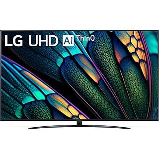 TV LED 75" - LG 75UR81006LJ.AEU, UHD 4K, Inteligente a5 AI Processor 4K Gen6, Smart TV, DVB-T2 (H.265), Negro