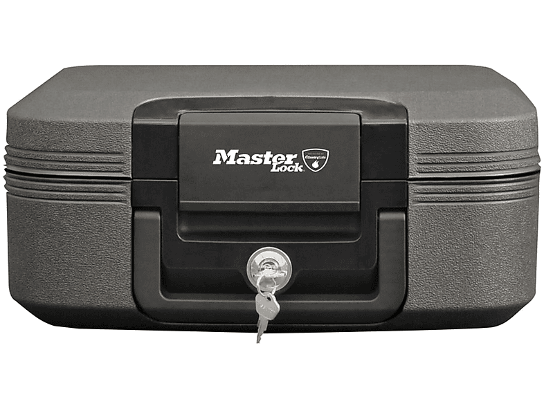 MASTERLOCK Master Grey Feuer-/Wasserbestän. Safe Sicherheitskassette LCHW20101 Lock Charcoal