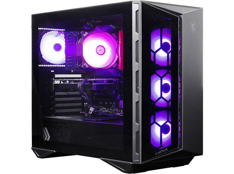 CAPTIVA Highend Gaming I77-810, Microsoft (64 SSD, 12 Core™ Bit), NVIDIA 4070, 32 GB Home mit RTX™ 11 GB Prozessor, GB Windows Intel® 2000 GeForce RAM, i9 Gaming-PC