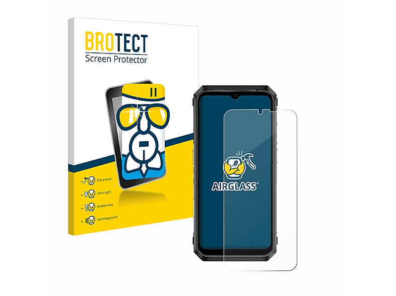 BROTECT Airglass klare Schutzfolie(für Ulefone Power Armor  18 Ultra)