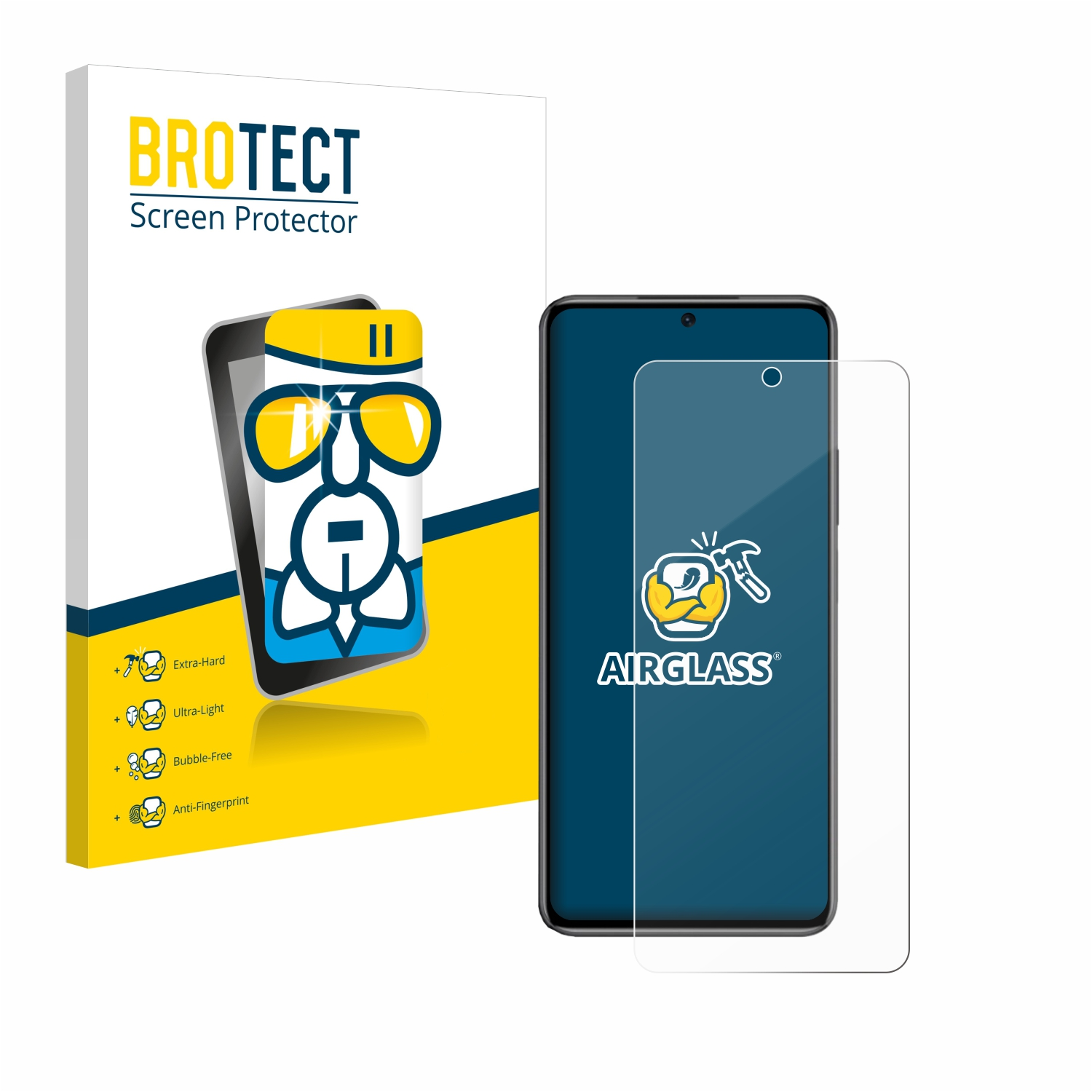 BROTECT Airglass klare Schutzfolie(für Huawei Nova SE) 11