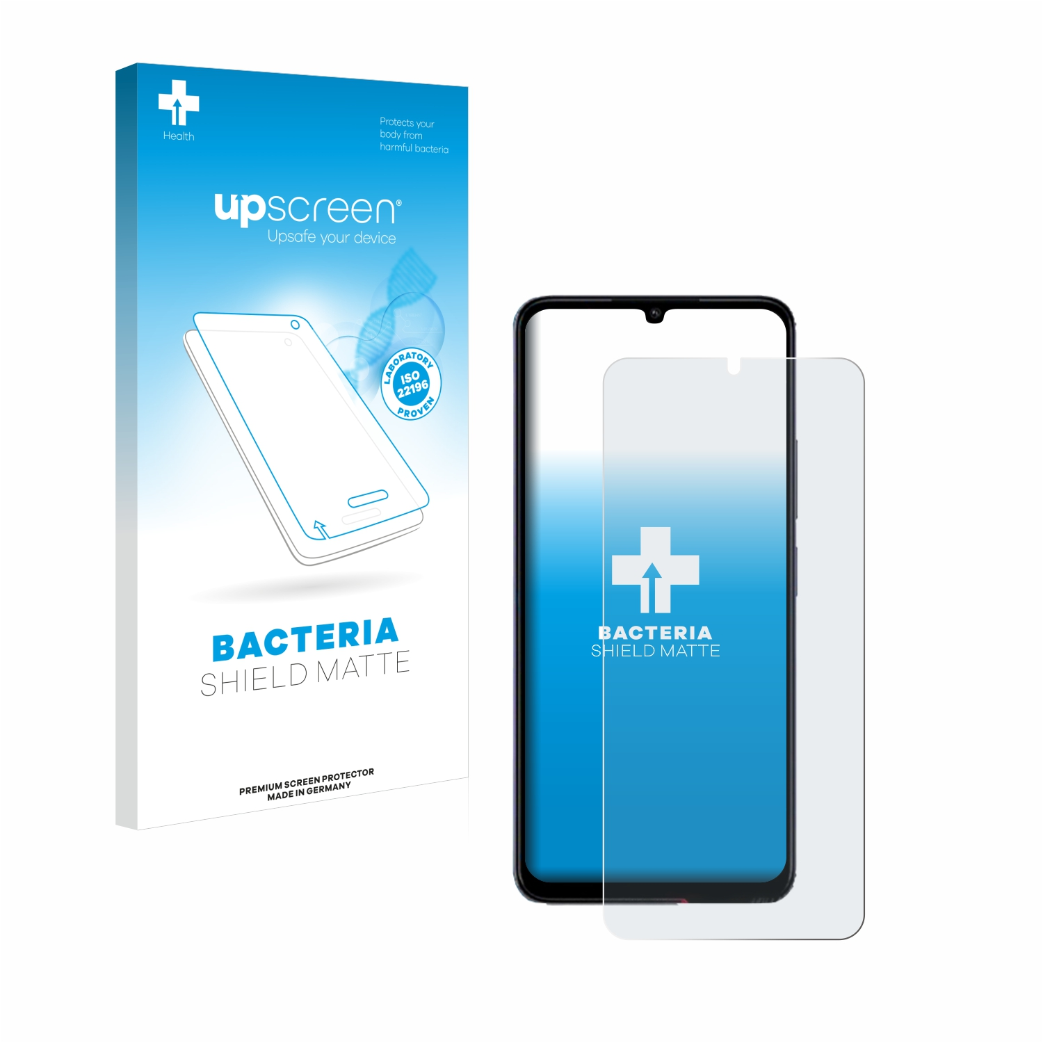 UPSCREEN C65) antibakteriell Schutzfolie(für matte Poco Xiaomi entspiegelt
