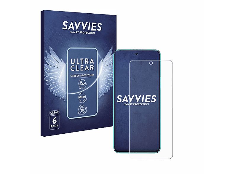 Schutzfolie(für klare SAVVIES 6x 10z) Nova Huawei