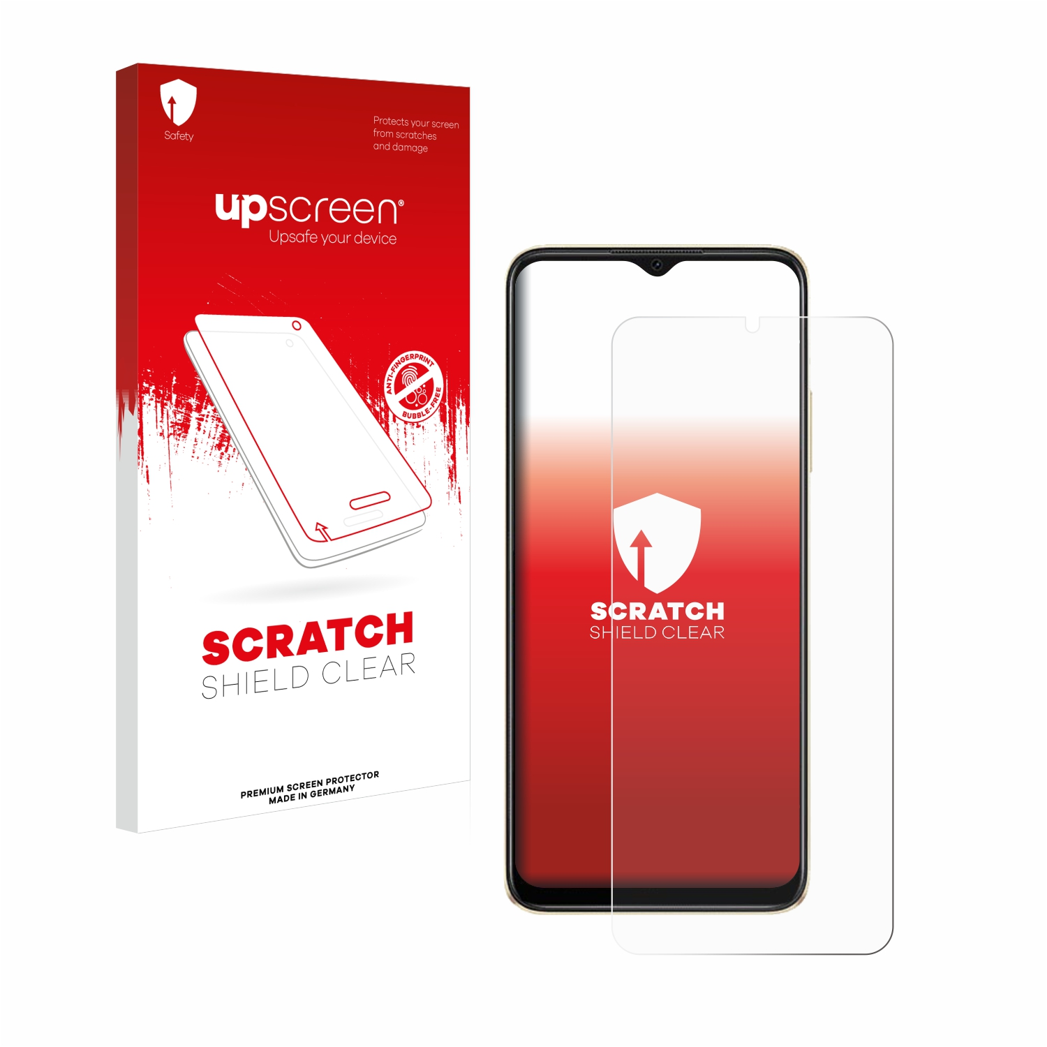 UPSCREEN Kratzschutz klare A17k) Oppo Schutzfolie(für