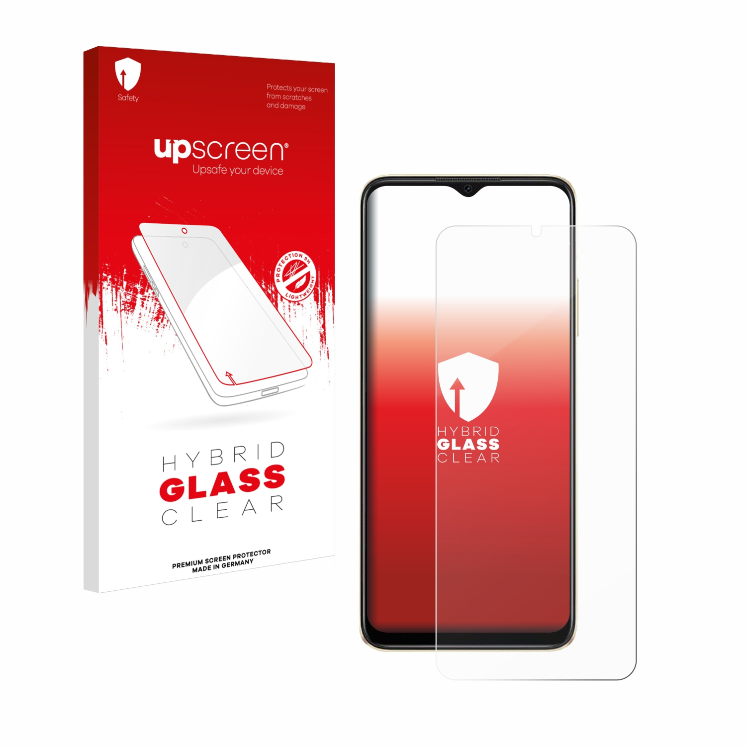 UPSCREEN klare Oppo Schutzfolie(für A17k)