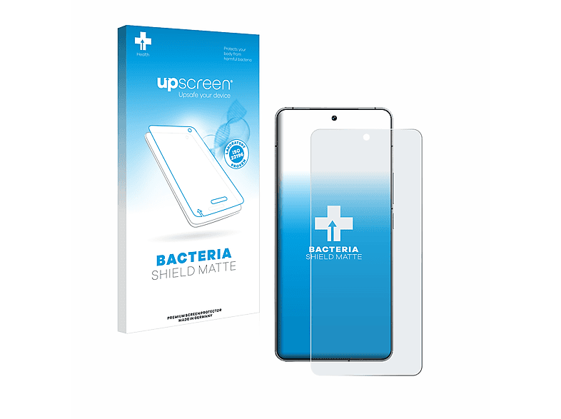 UPSCREEN Vivo antibakteriell iQOO matte entspiegelt Schutzfolie(für 12)