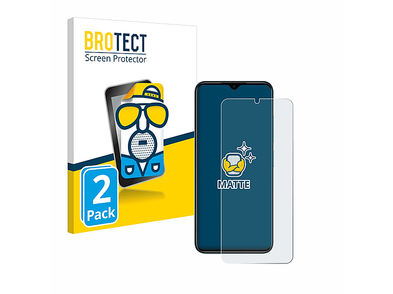 BROTECT 2x matte Schutzfolie(für Doogee X98) | Displayschutzfolien & Gläser