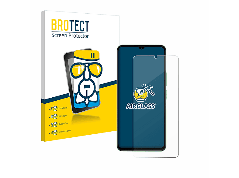 BROTECT Airglass klare Schutzfolie(für Vivo Y27s) | Displayschutzfolien & Gläser