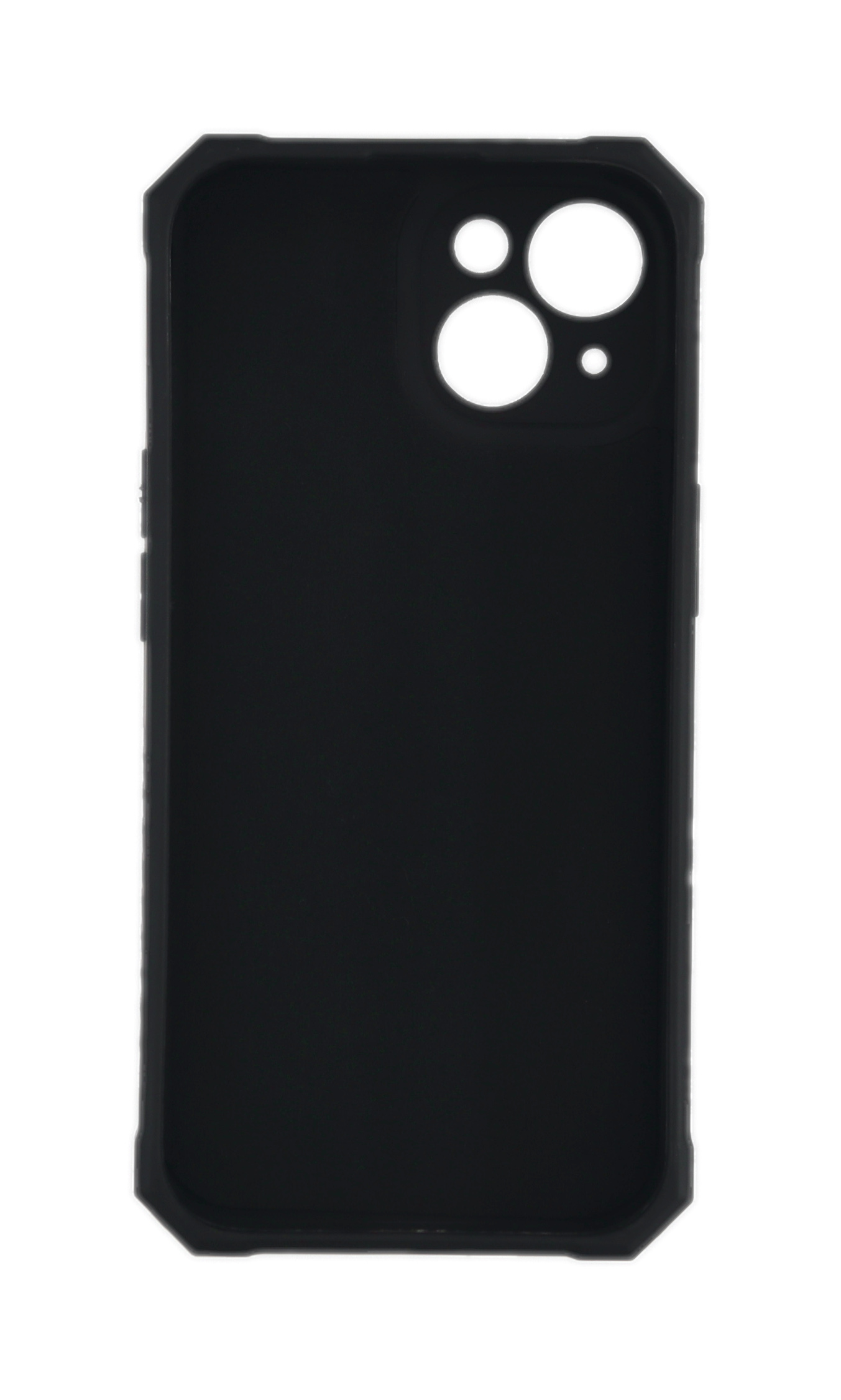 JAMCOVER Anti Shock Case Backcover, Schwarz 15 Plus, Apple, Solid, iPhone