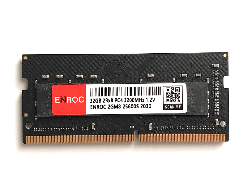ENROC ERC880 32GB DDR4 3200 MHz SO-DIMM RAM Arbeitsspeicher 32 GB DDR4