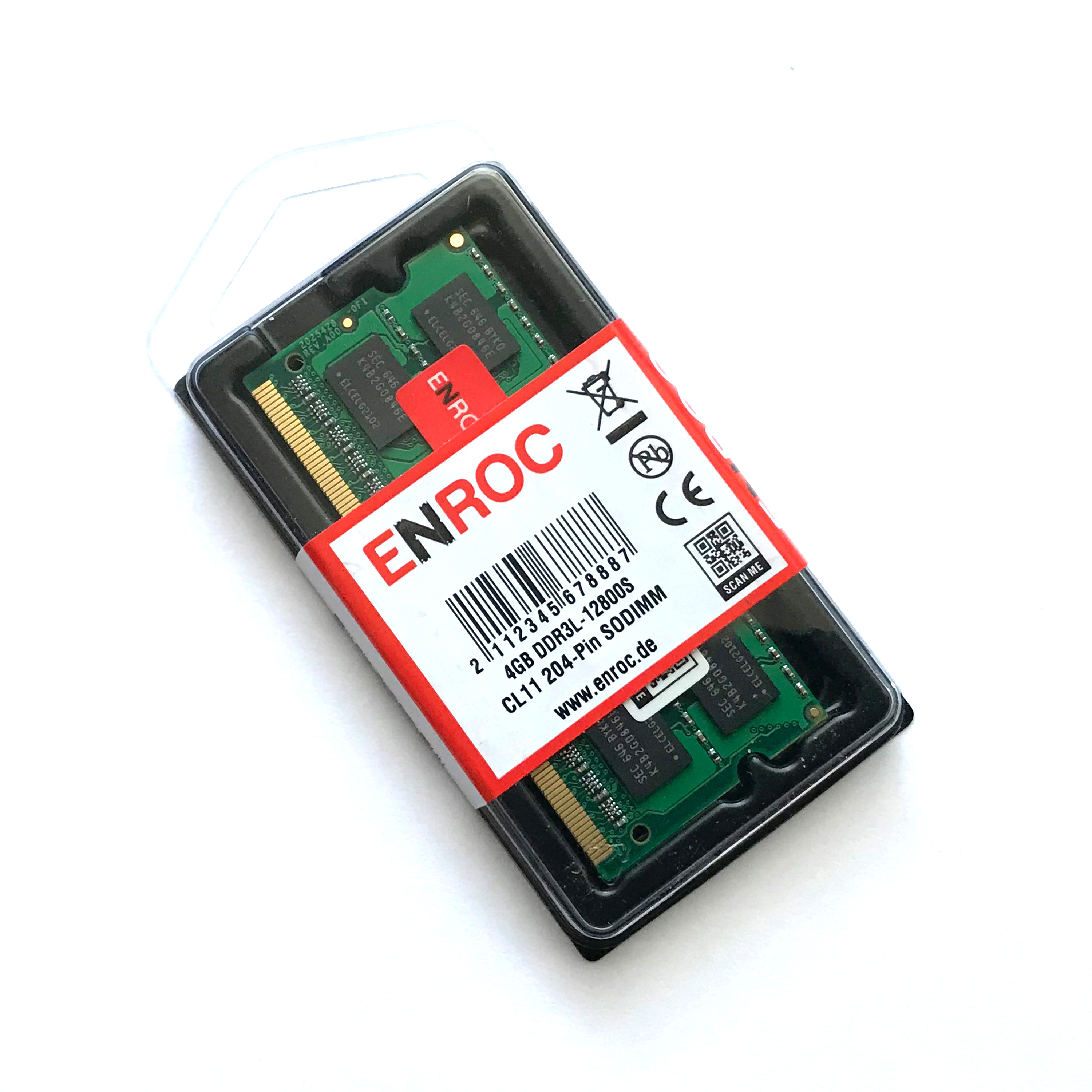 ENROC ERC400 DDR3L 4 1600 RAM GB Arbeitsspeicher MHz 4GB DDR3L SO-DIMM