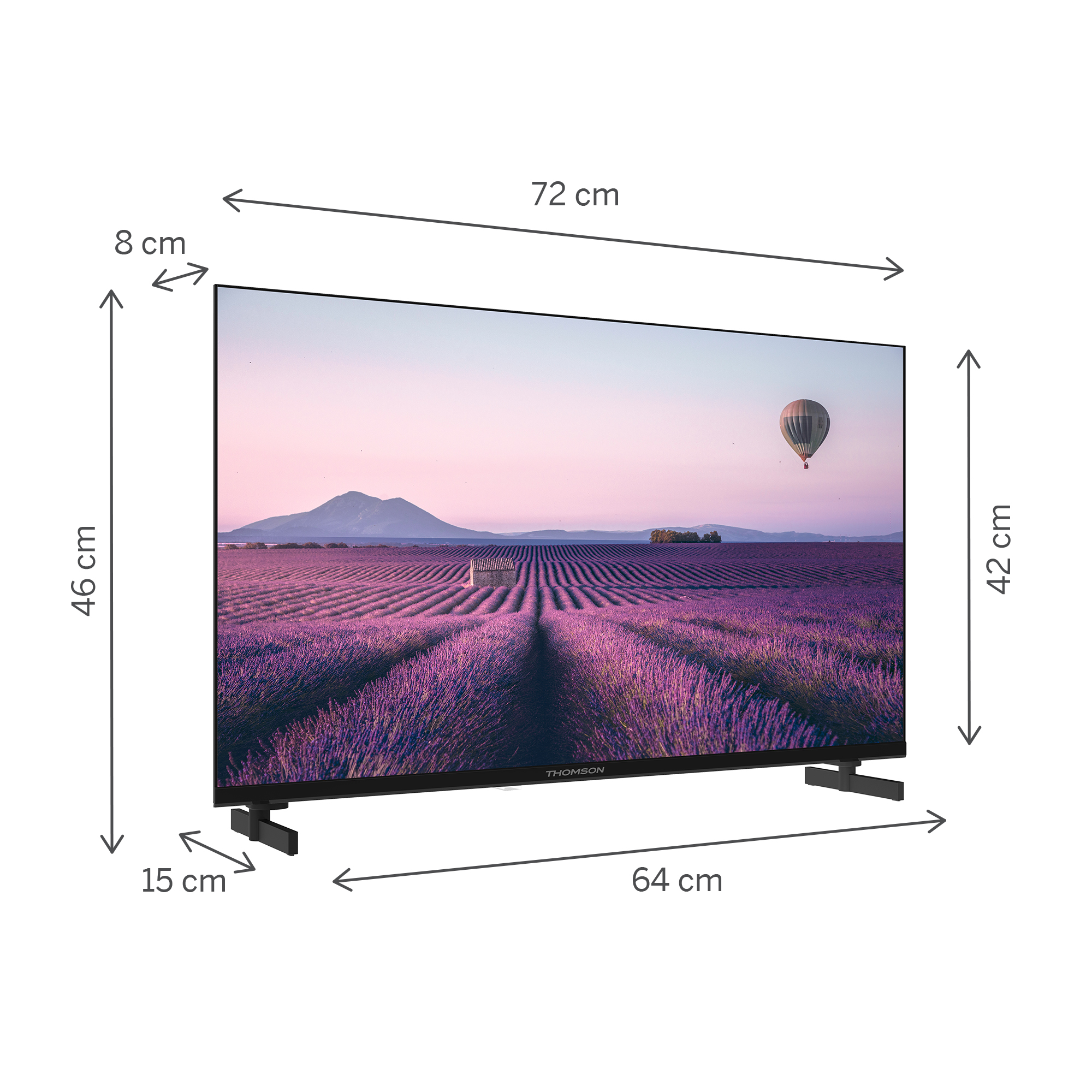 / TV 32 (Flat, Full-HD) 32FA2S13 THOMSON Zoll LED 81 cm,