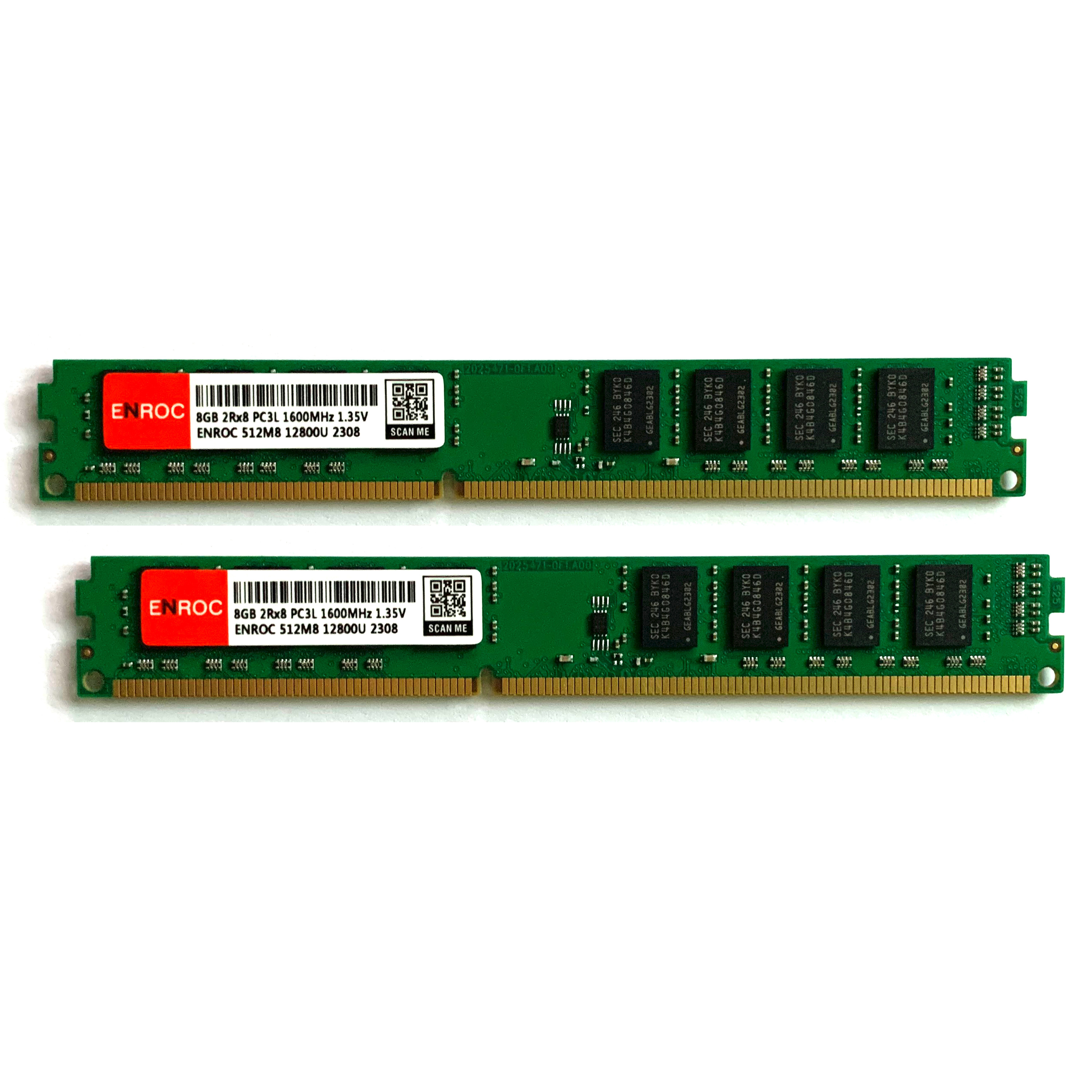 ENROC ERC410 16GB (2x8GB) GB Arbeitsspeicher 1600 VLP DDR3L 16 Kit MHz UDIMM RAM DDR3L