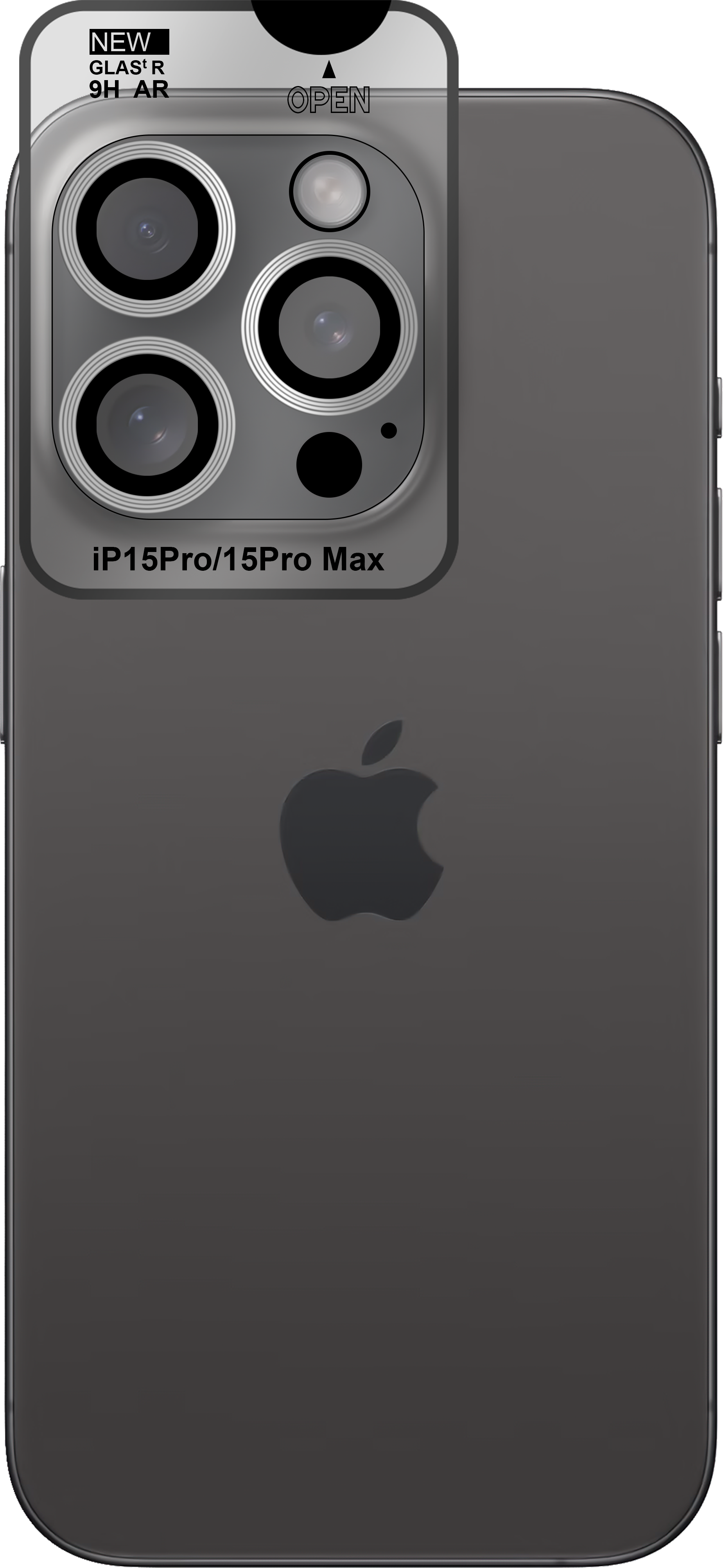 Apple CAZY Pro) 15 Schutzglass(für iPhone Displayschutz