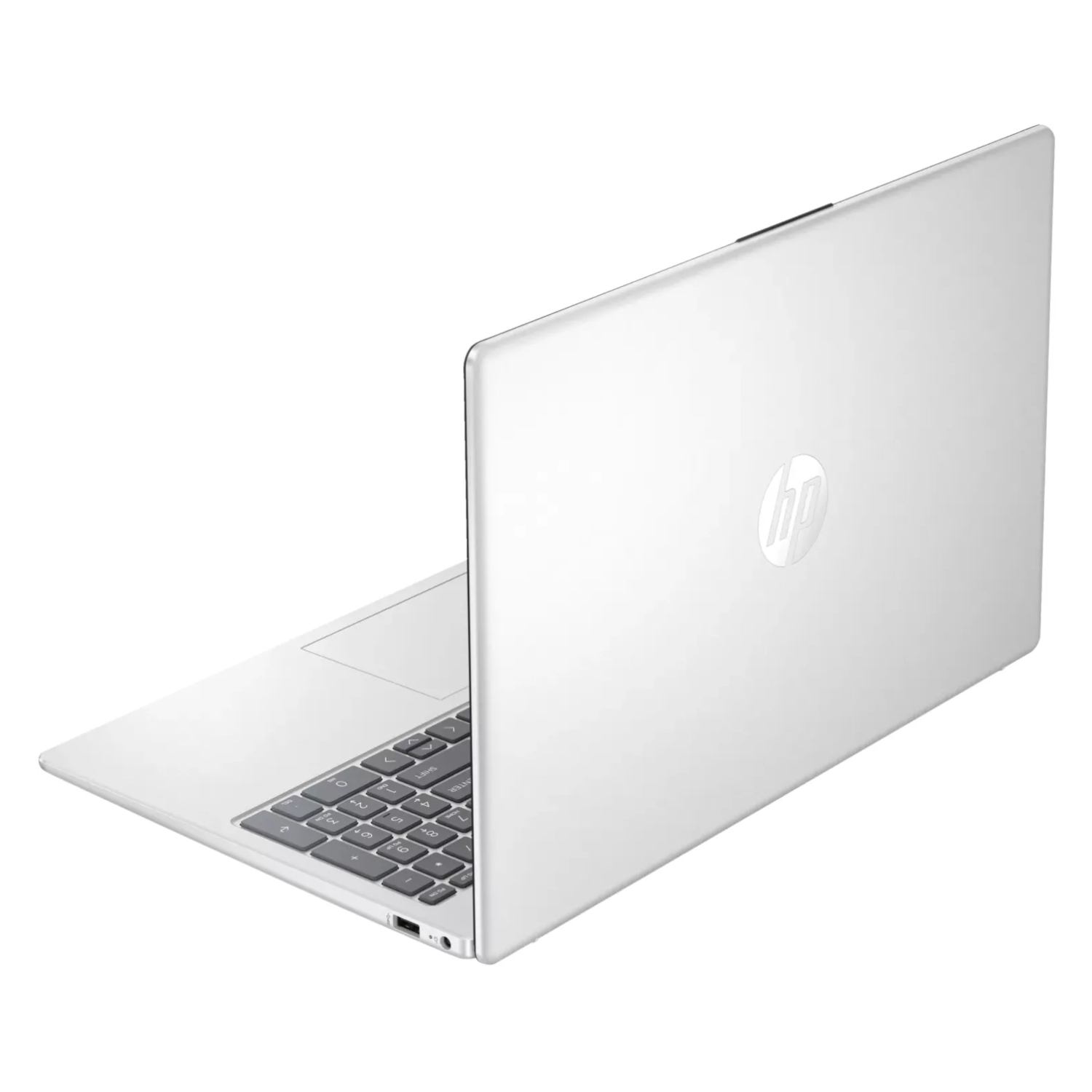 HP 15, fertig installiert Office RAM, SSD, GB und Silber 500 Zoll mit 2021 Notebook Display, Pro, aktiviert, GB 64 15,6