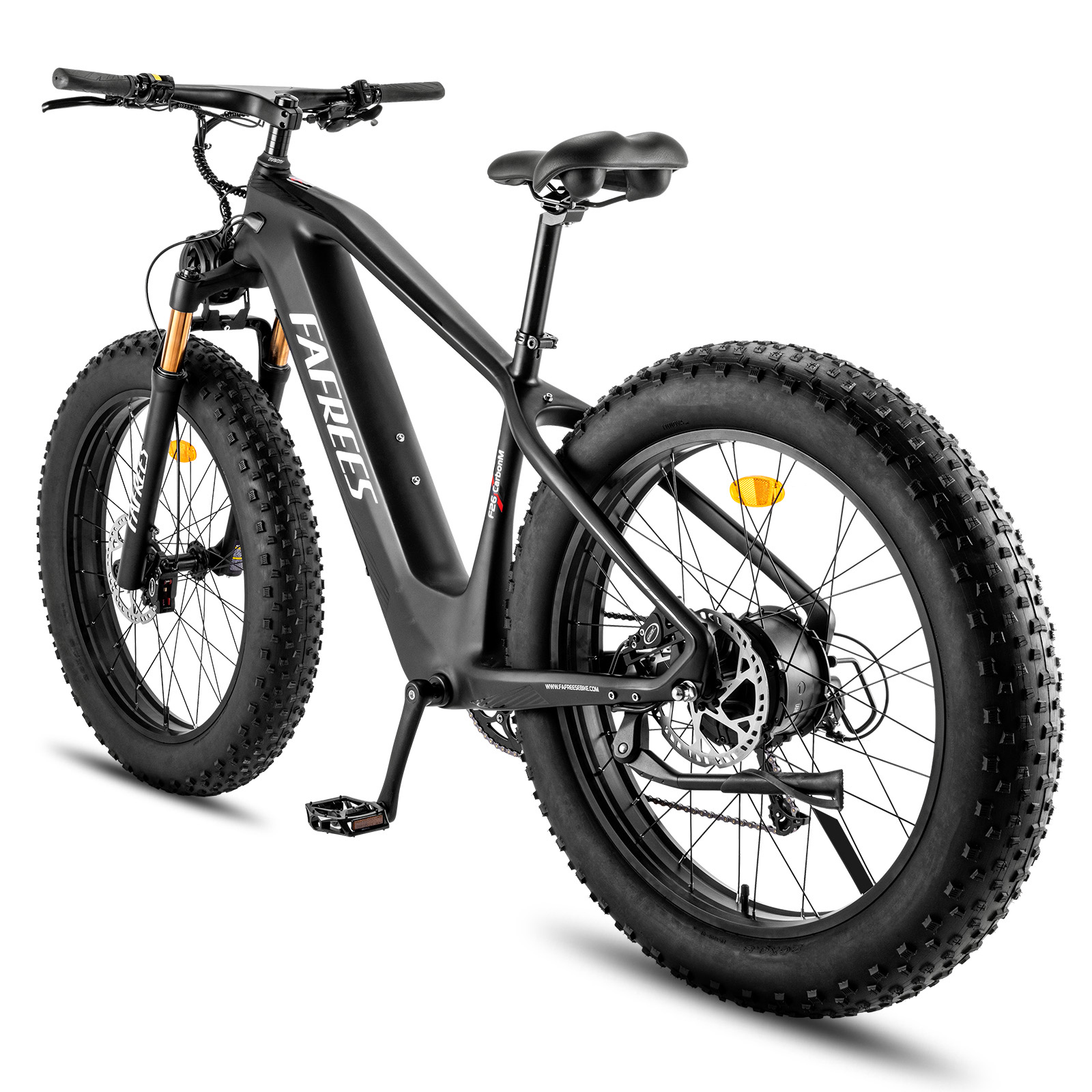 (ATB) All E-bike (Laufradgröße: 26 Schwarz) Terrain FAFREES Zoll, F26 Unisex-Rad, CarbonM Bike