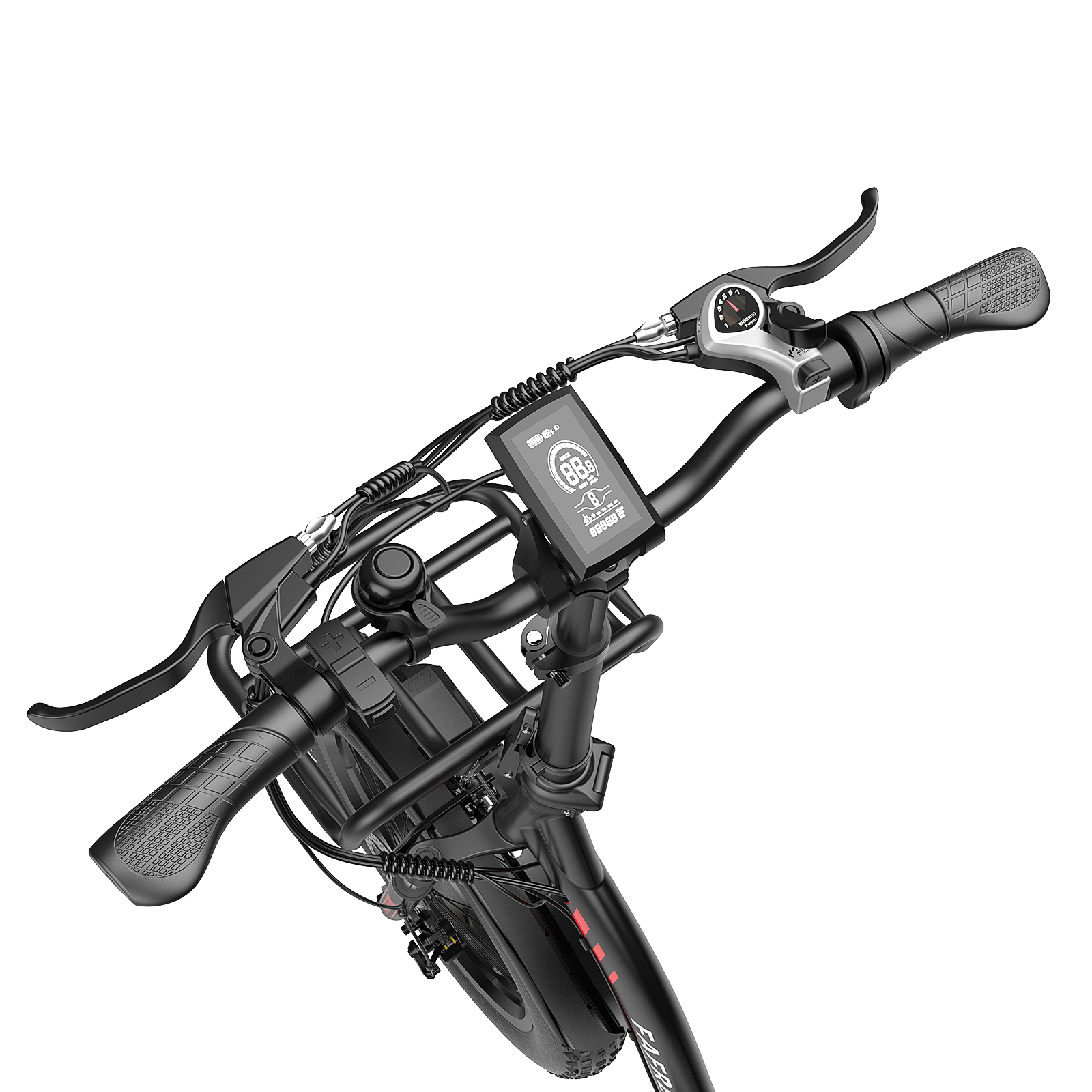 FAFREES F20 Max E-bike Unisex-Rad, 20 (ATB) (Laufradgröße: Zoll, Bike All Terrain Schwarz)