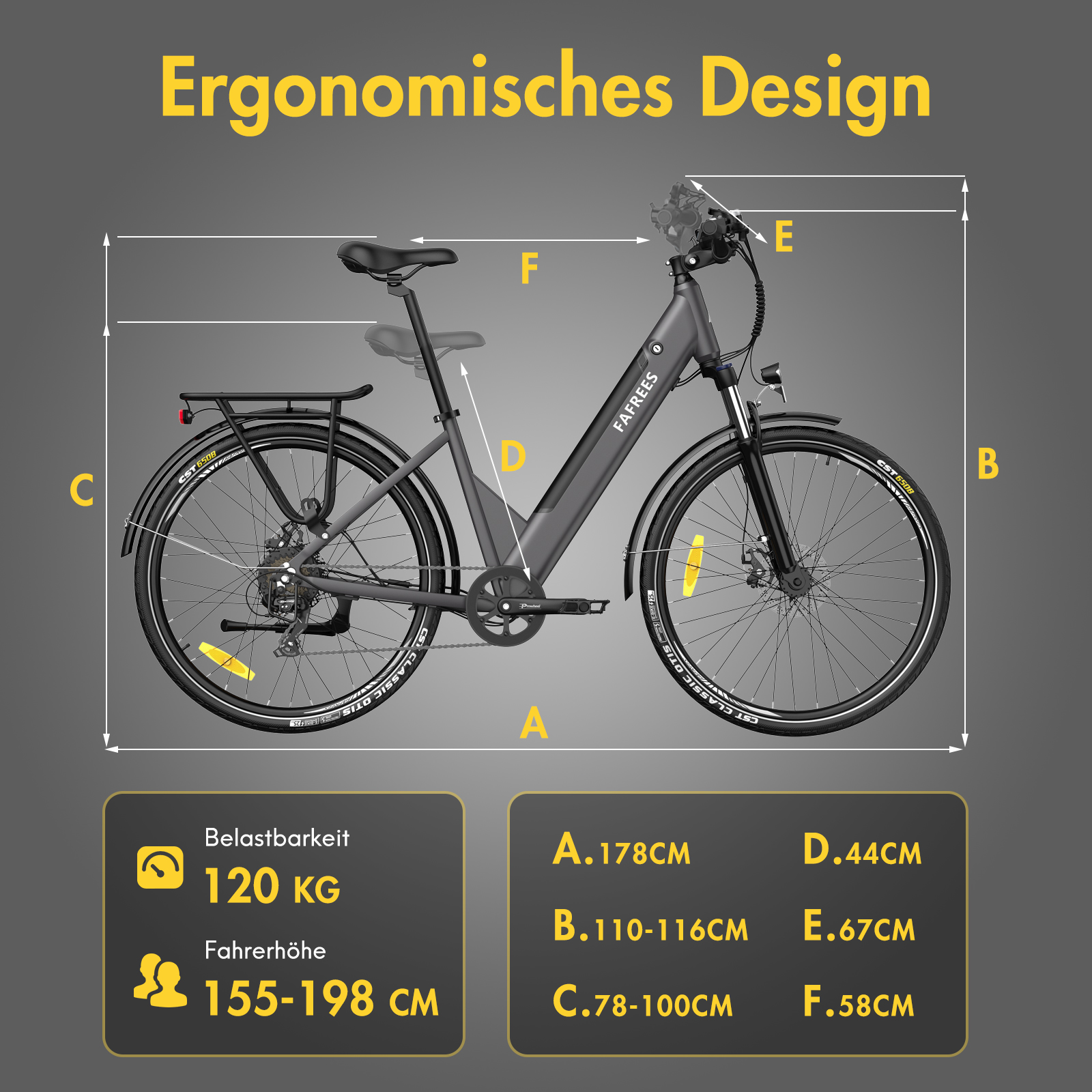 Zoll, Unisex-Rad, 27,5 Bike E-bike Terrain All (ATB) F28PRO Grün) FAFREES (Laufradgröße: