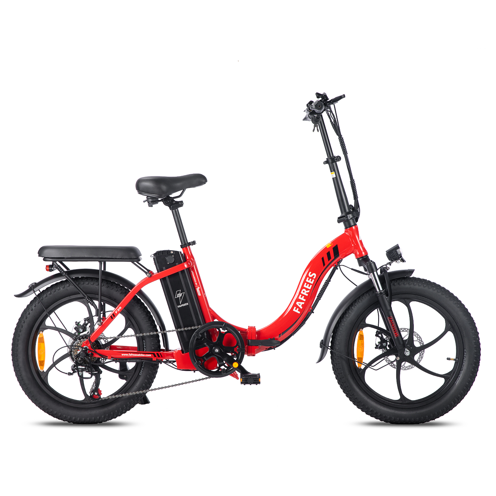 F20 Schwarz) (Laufradgröße: Zoll, Unisex-Rad, (ATB) All FAFREES Terrain Bike 20 E-bike