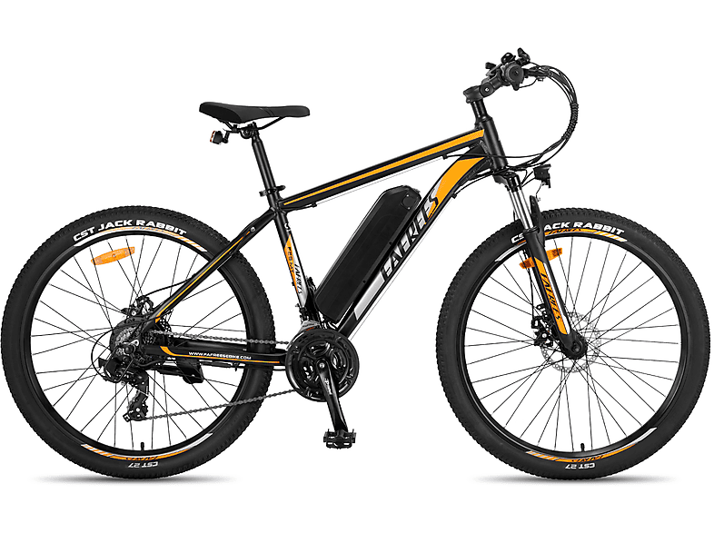 FAFREES F28 MT 27,5 All Schwarz) (ATB) Bike (Laufradgröße: Terrain Zoll, Unisex-Rad, E-bike