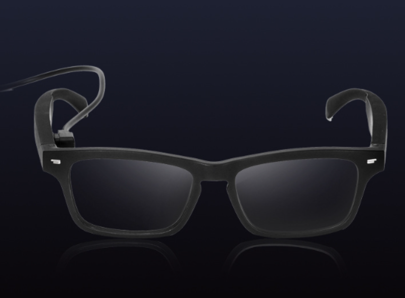 Bluetooth-Brille LACAMAX Bluetooth - Glasses Silver einem in Brille, Anrufe Musik und Silber Smart