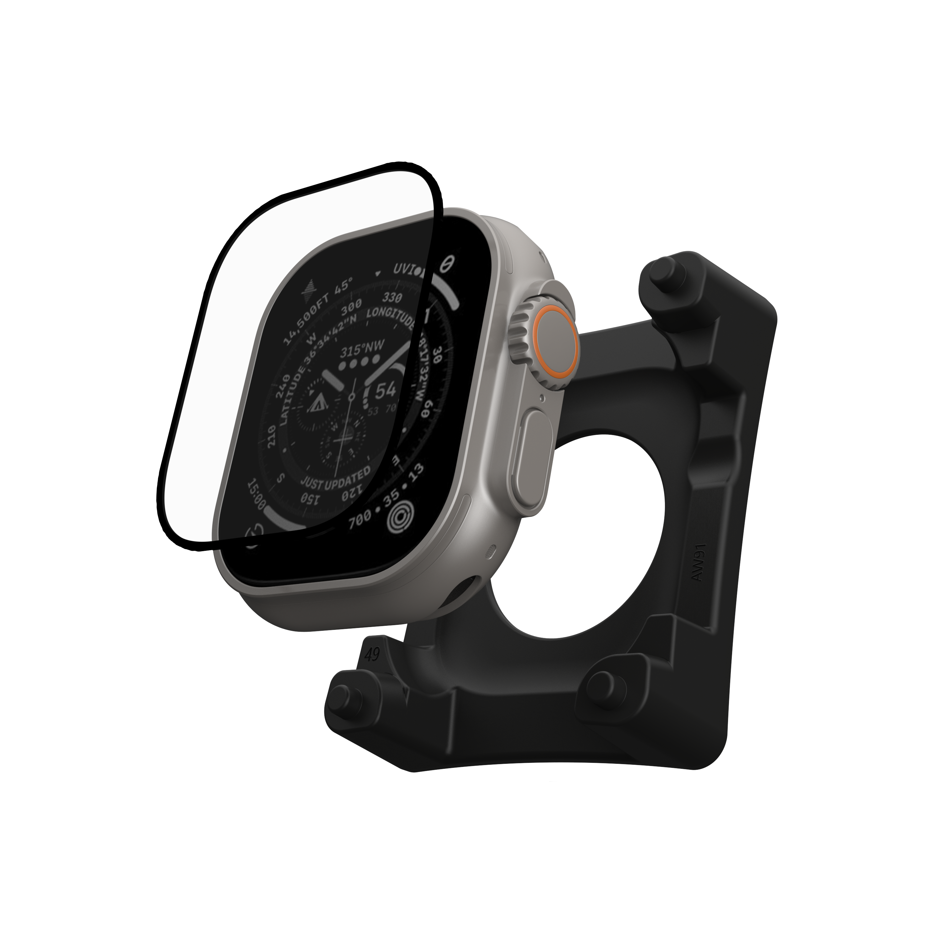 Glass Tempered Apple UAG Tempered Ultra (49mm)) Glass(für Watch