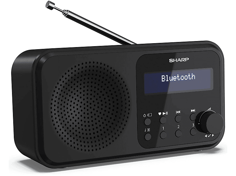 SHARP DR-P420(BK) schwarz DAB+, Radio, schwarz