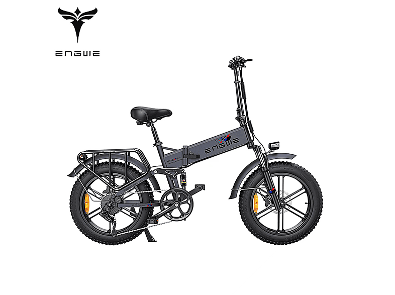 ENGWE PRO (Laufradgröße: Unisex-Rad, schwarz) Zoll, 20 E-bike Mountainbike