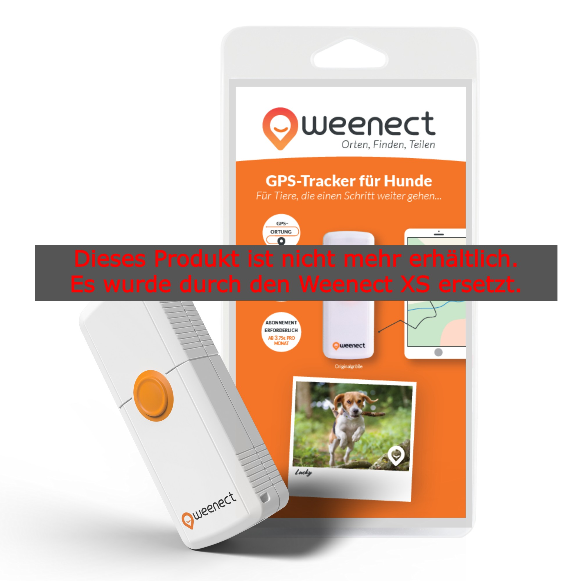 WEENECT für Dogs Tracker GPS 2 Hunde