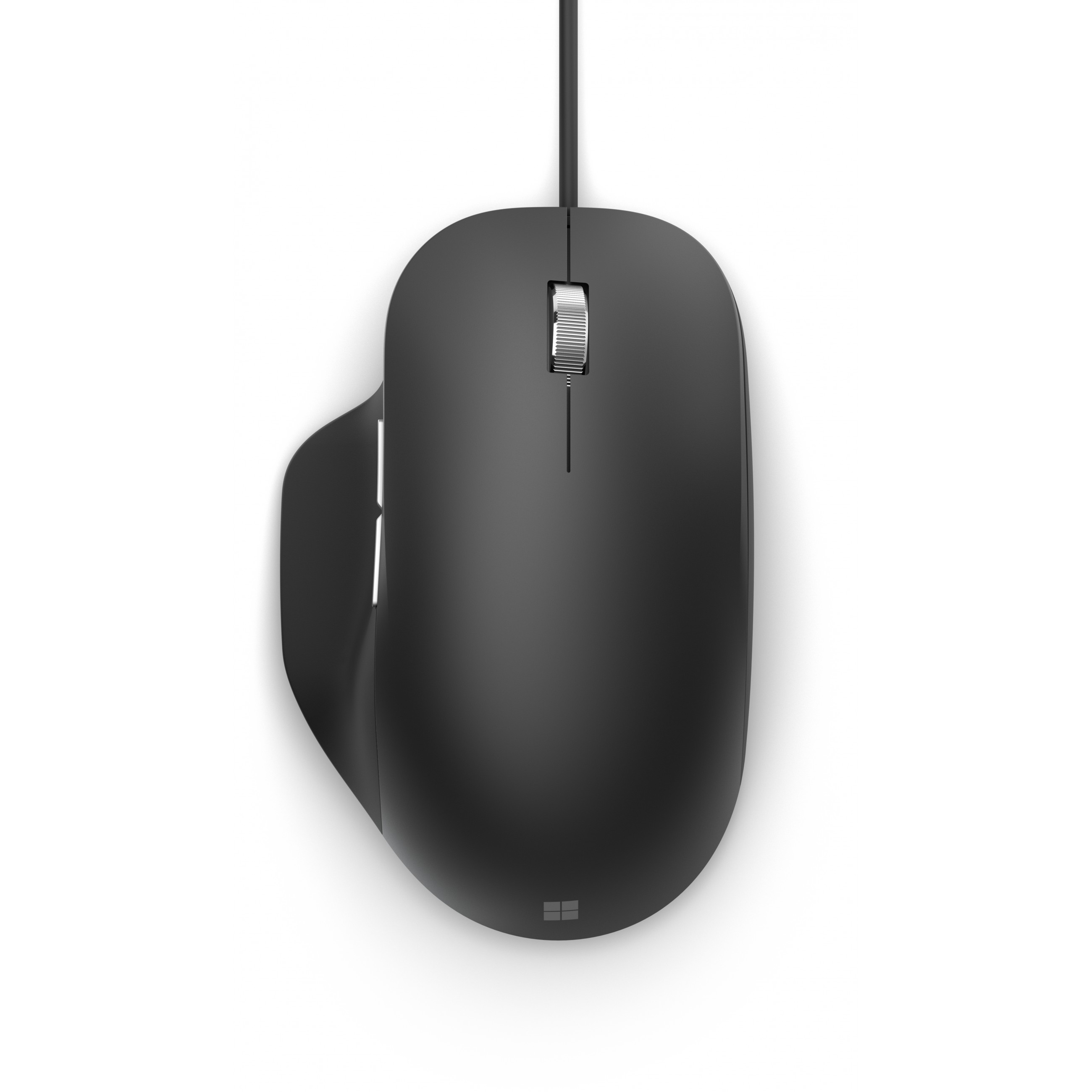 MICROSOFT RJG-00002 ERGONOMIC MOUSE BLACK Computermaus, USB PORT Schwarz