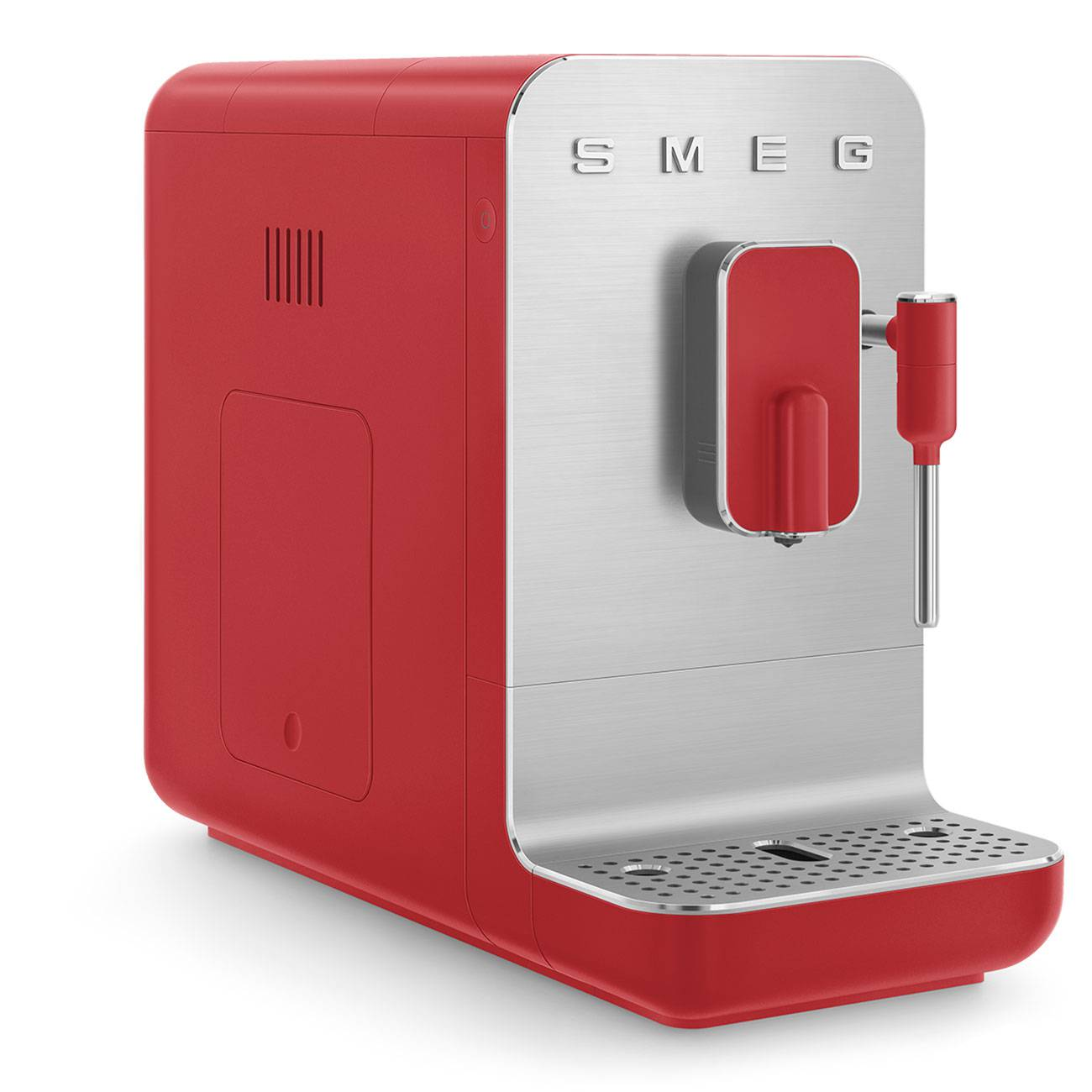 SMEG Artikel|Rot|Stock Smeg Kleingeräte Rot Kaffeevollautomat BCC02RDMEU mit bcc02|Bestseller|Kaffee|Kaffeevollautomat|Kleingerät|Meistgesuchte Dampffunktion