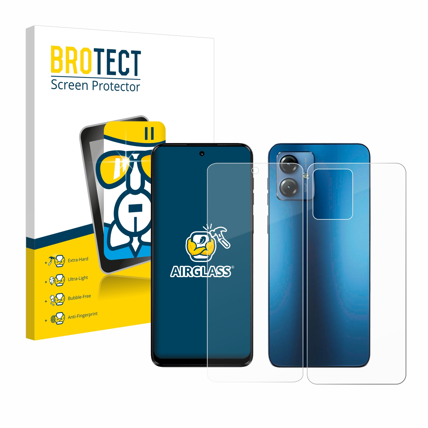 Schutzfolie(für G14) Airglass klare BROTECT Moto Motorola