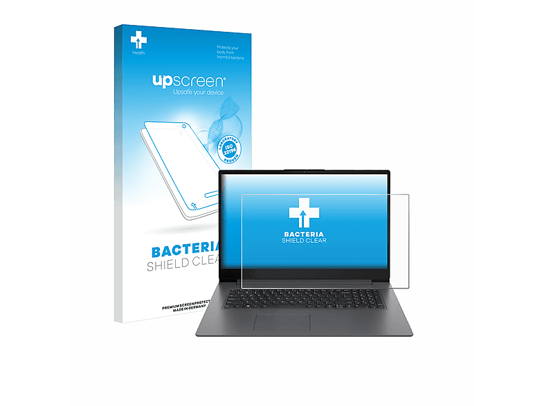 UPSCREEN antibakteriell klare Schutzfolie(für Gen Lenovo 3) V17