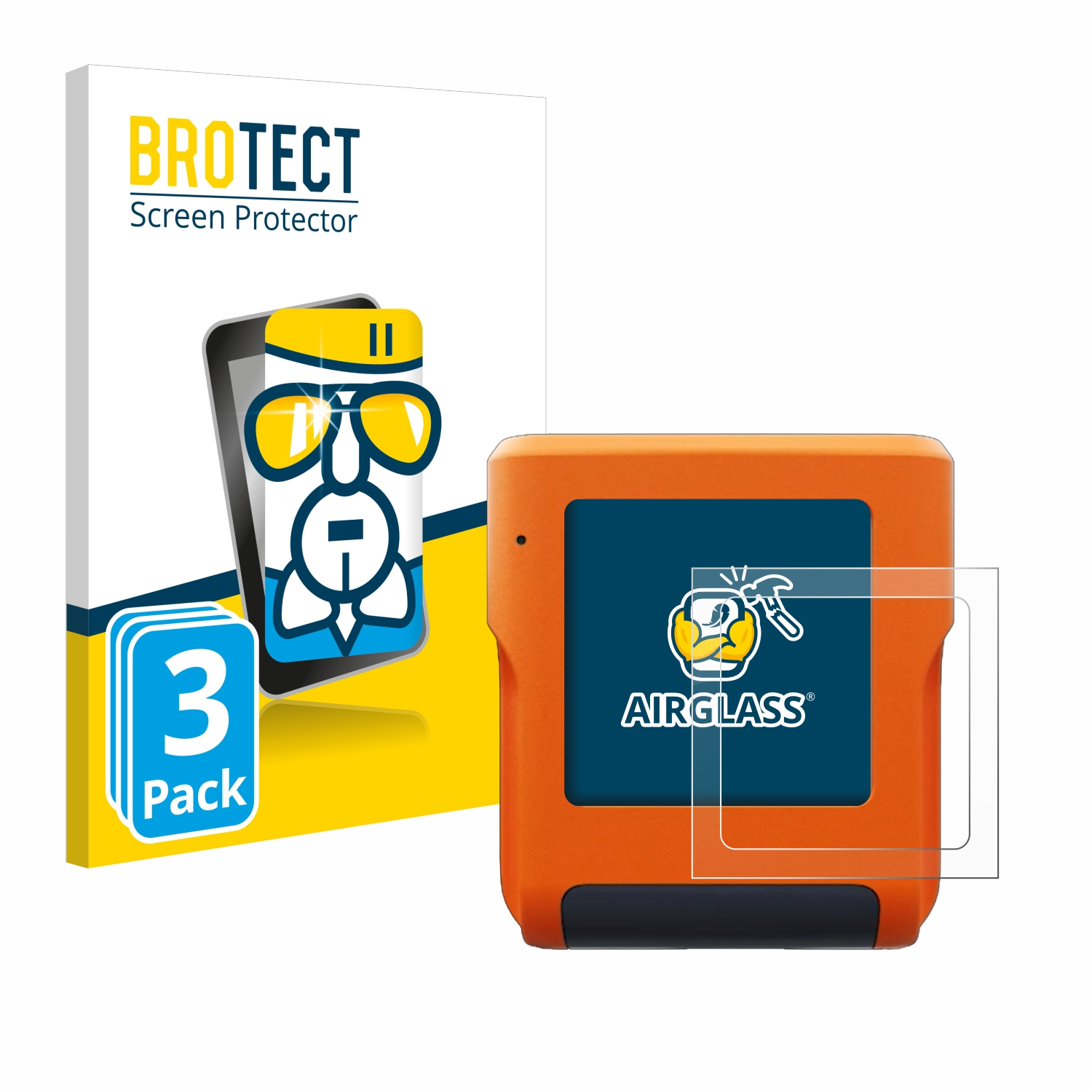 klare Mark 3x ProGlove BROTECT Schutzfolie(für Airglass Display)