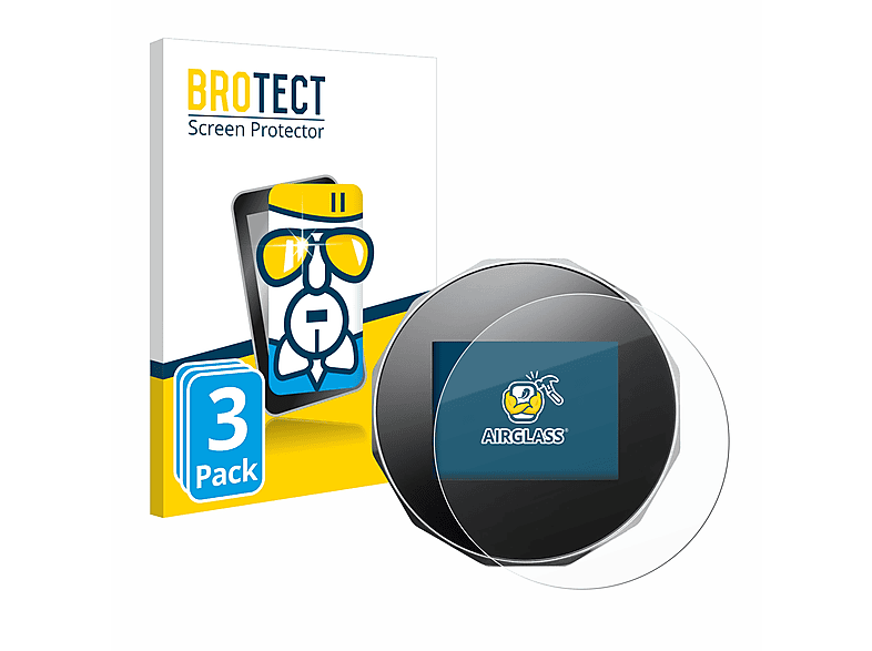 BROTECT klare Airglass Schutzfolie(für V20) 3x SecuX