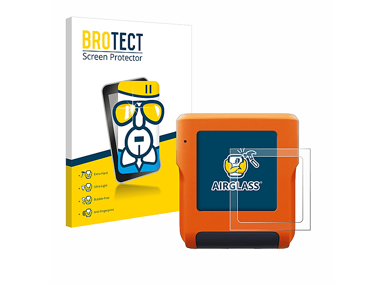 BROTECT Airglass klare Schutzfolie(für ProGlove Mark Display)
