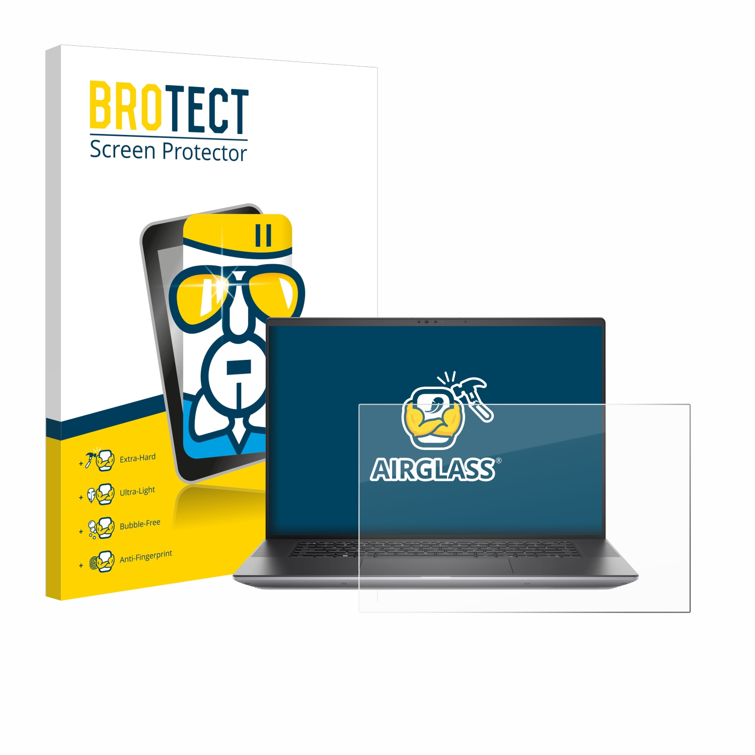 BROTECT Airglass klare Schutzfolie(für 5680 Precision Workstation) Dell