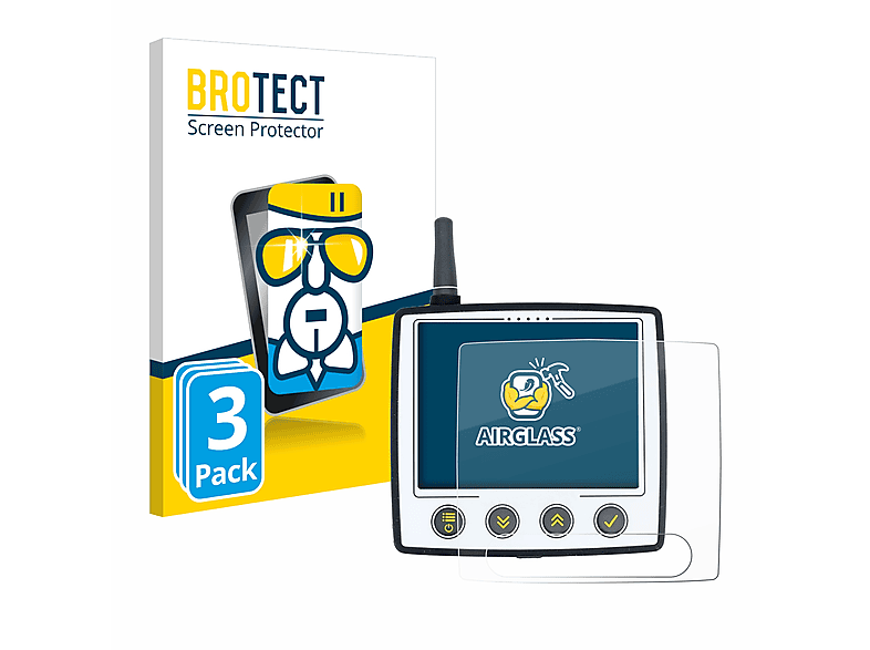 BROTECT 3x Airglass klare Schutzfolie(für Skytraxx 5) | Schutzfolien & Schutzgläser