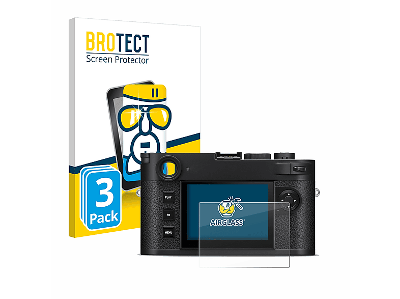 BROTECT 3x Airglass klare Schutzfolie(für Leica M11-P)