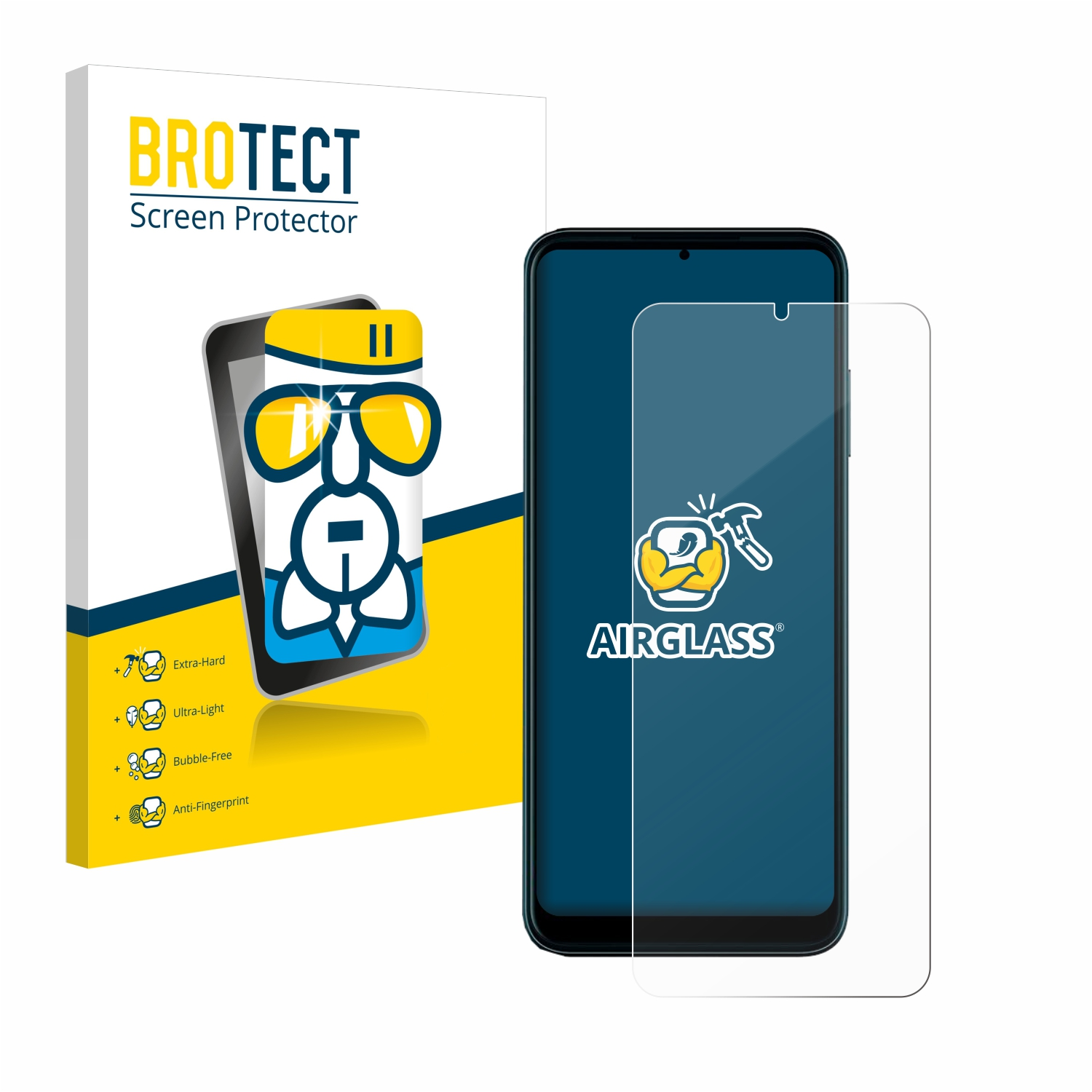 Schutzfolie(für T Phone Telekom Pro) klare BROTECT Airglass